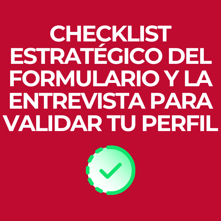 Lista educativa para revisar organización, coherencia y documentación habitual, y detectar errores comunes antes de avanzar.