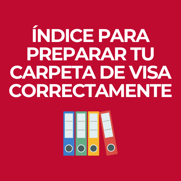 Listado orientativo de documentos comunes y cómo organizarlos de manera ordenada para tu entrevista.