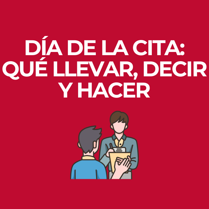 Resumen educativo sobre logística, comportamiento general y recomendaciones generales para tu cita.