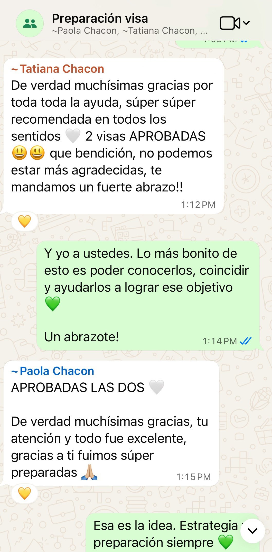 🇨🇷 Tatiana y Paola Chacon