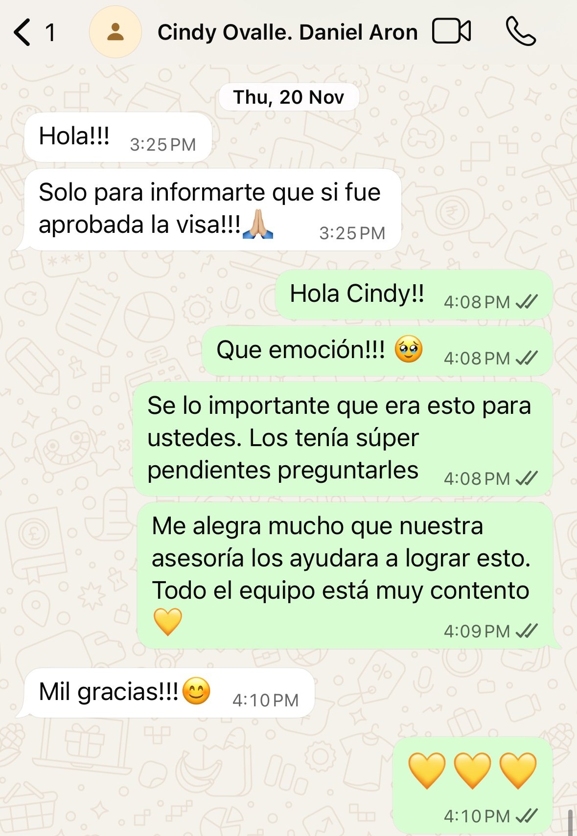 🇲🇽 Cindy Ovalle y Daniel Aron